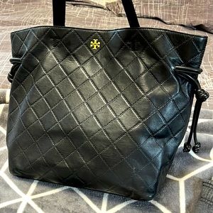 COPY - Tory Burch leather drawstring tote